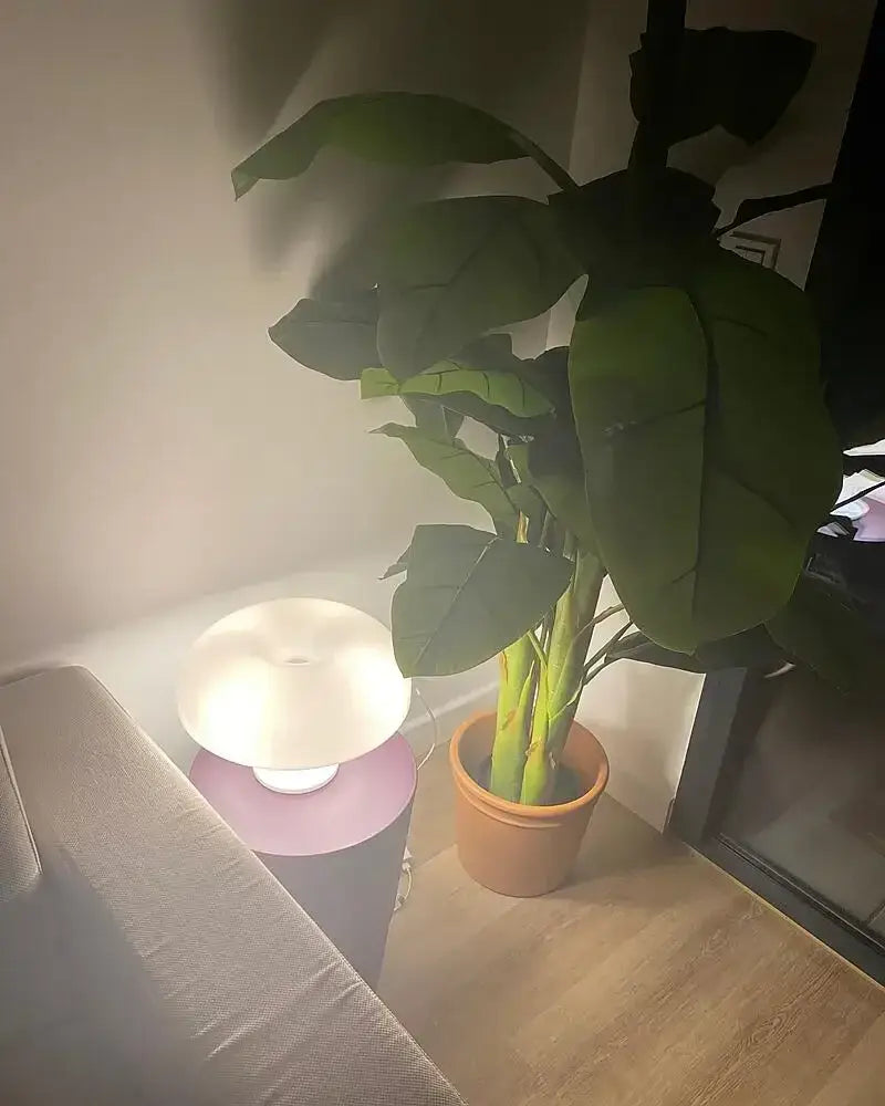 DecorBites™ New Led Mushroom Table Lamp for Hotel Bedroom Bedside Living Room Decoration Lighting Modern Minimalist Creativity Desk Lights