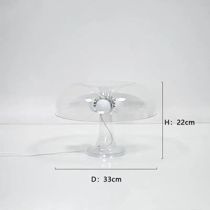DecorBites™ New Led Mushroom Table Lamp for Hotel Bedroom Bedside Living Room Decoration Lighting Modern Minimalist Creativity Desk Lights