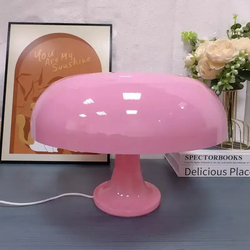 DecorBites™ New Led Mushroom Table Lamp for Hotel Bedroom Bedside Living Room Decoration Lighting Modern Minimalist Creativity Desk Lights