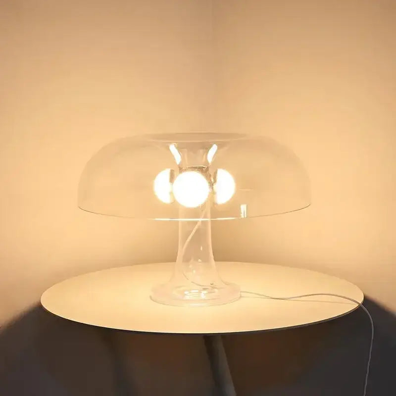 DecorBites™ New Led Mushroom Table Lamp for Hotel Bedroom Bedside Living Room Decoration Lighting Modern Minimalist Creativity Desk Lights