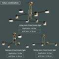 DecorBites™ Nordic Black Gold Pendant Light for Home Decor