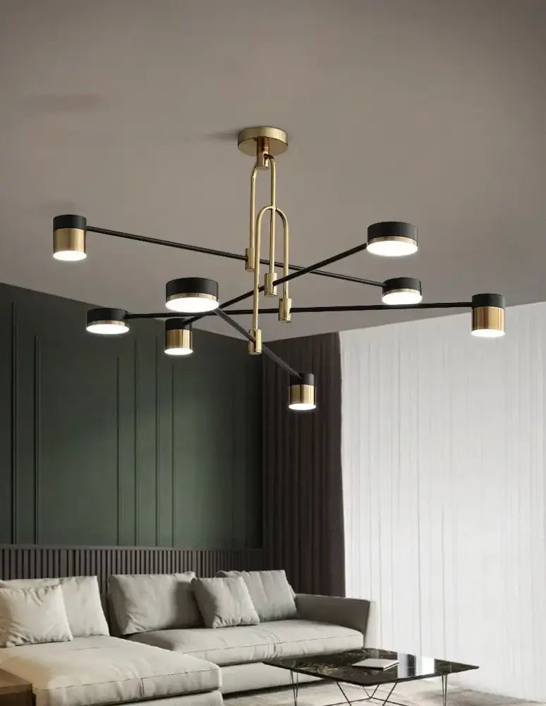 DecorBites™ Nordic Black Gold Pendant Light for Home Decor