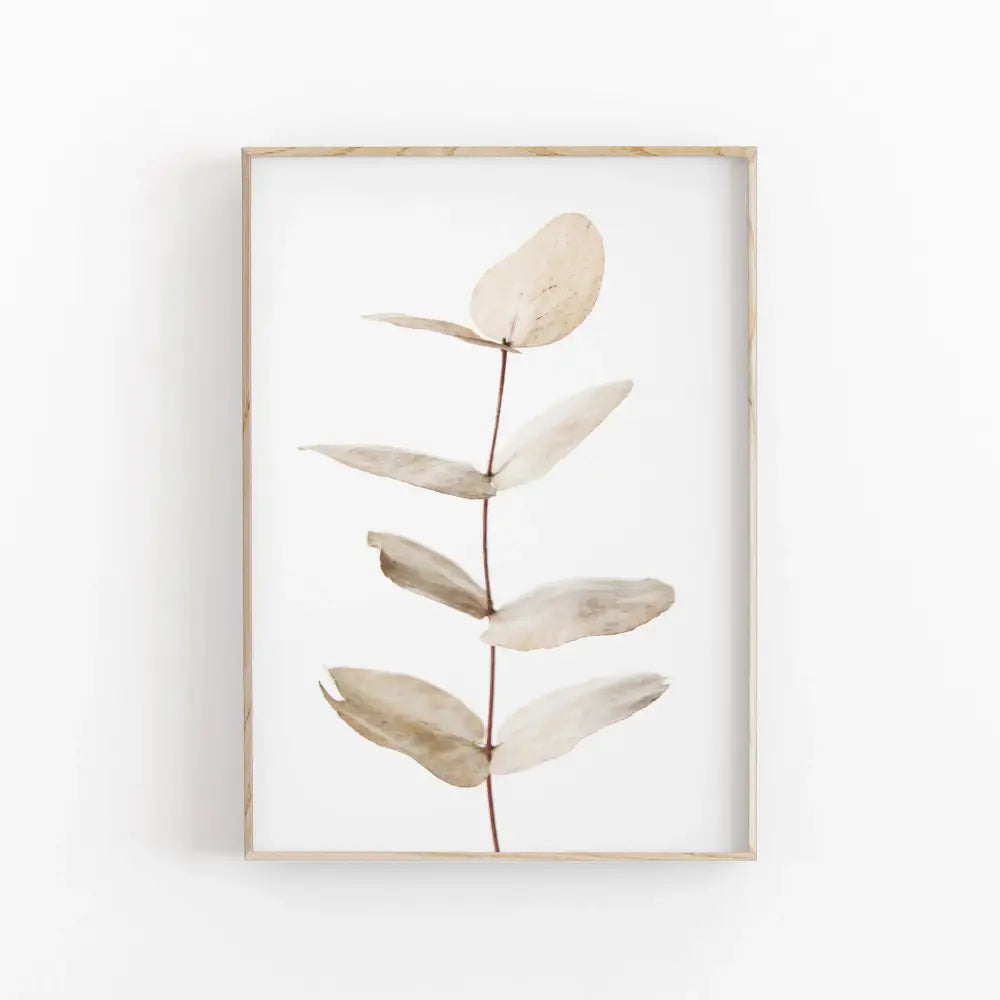 DecorBites™ Nordic Botanical Poster Canvas Art - Eucalyptus Palm