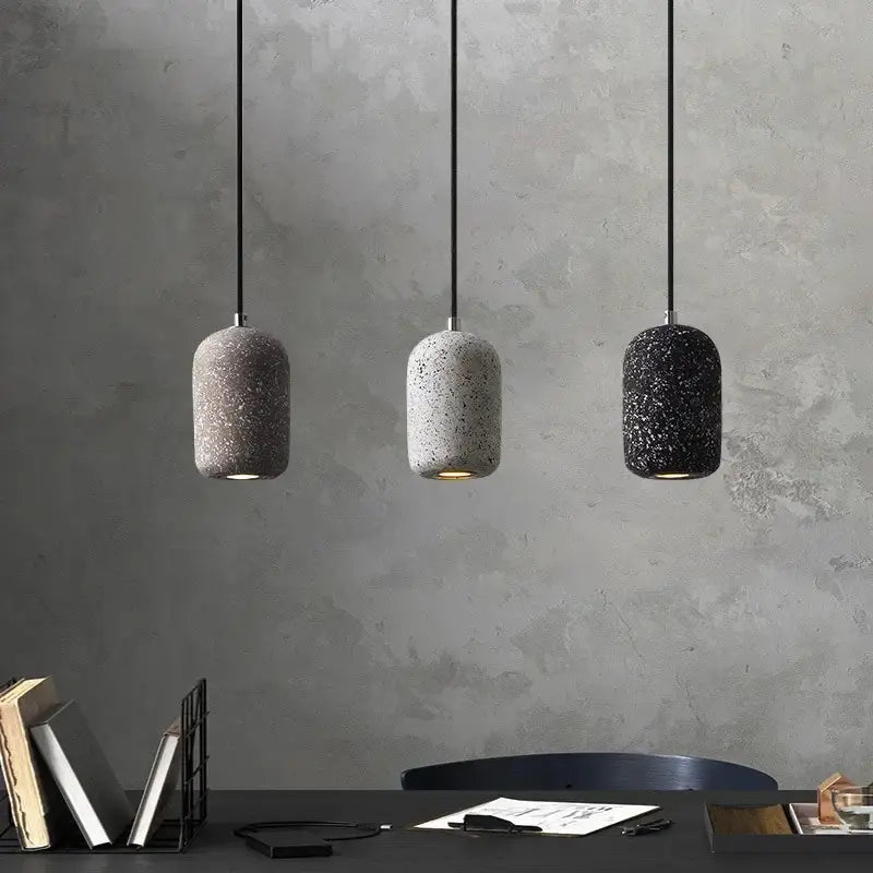DecorBites™ Nordic Cement Pendant Lamp - Industrial Style Lighting