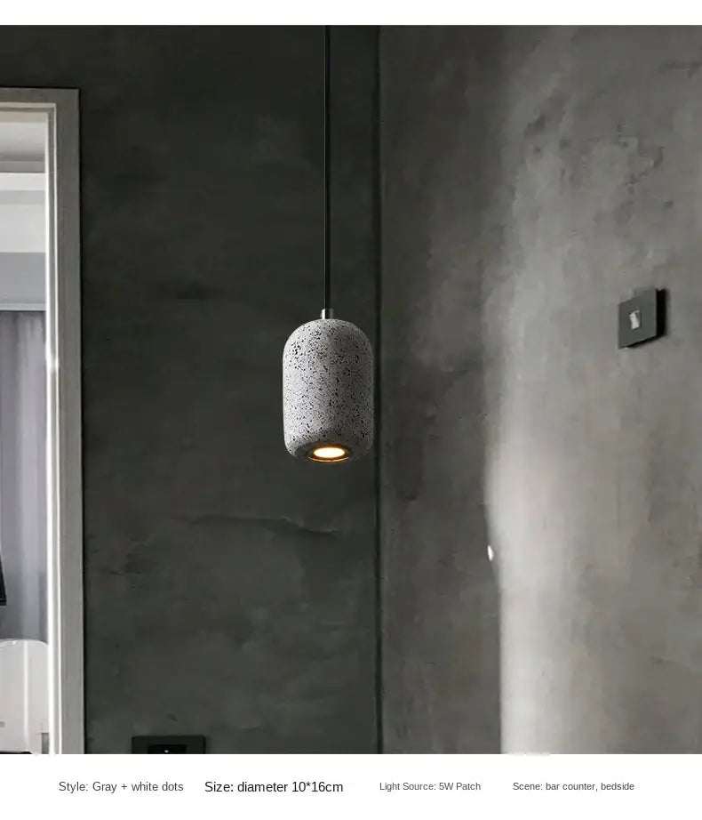 DecorBites™ Nordic Cement Pendant Lamp - Industrial Style Lighting