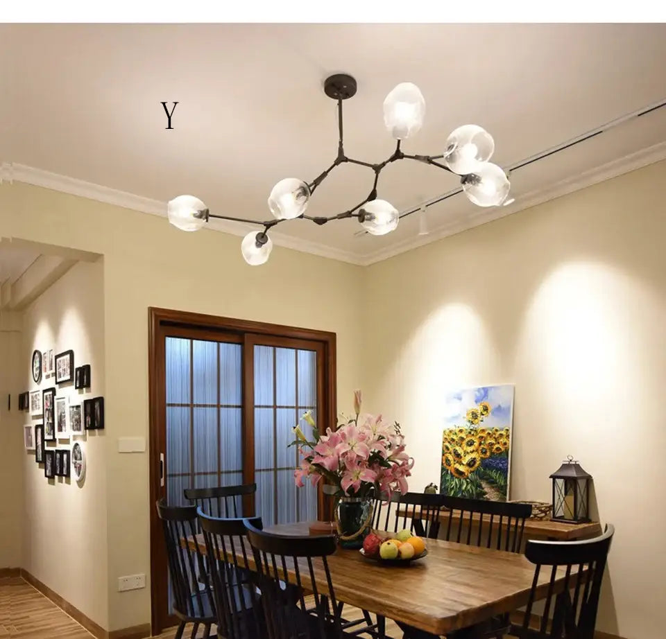DecorBites™ Nordic Chandelier for Dining & Living Room