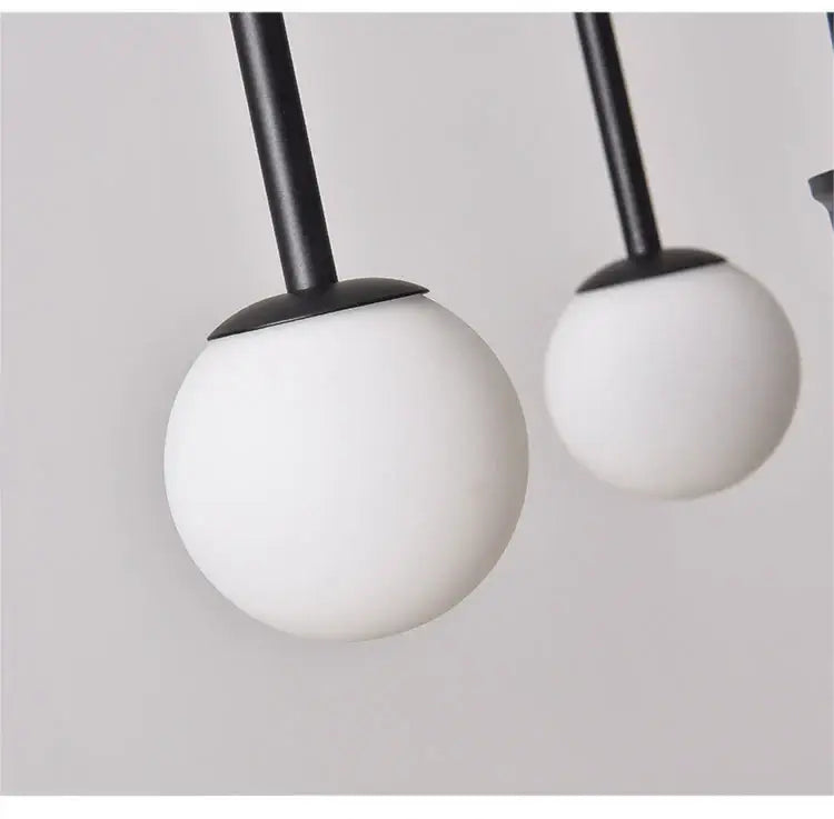 DecorBites™ Nordic Comet Glass Ball Chandelier - Elegant Home Décor