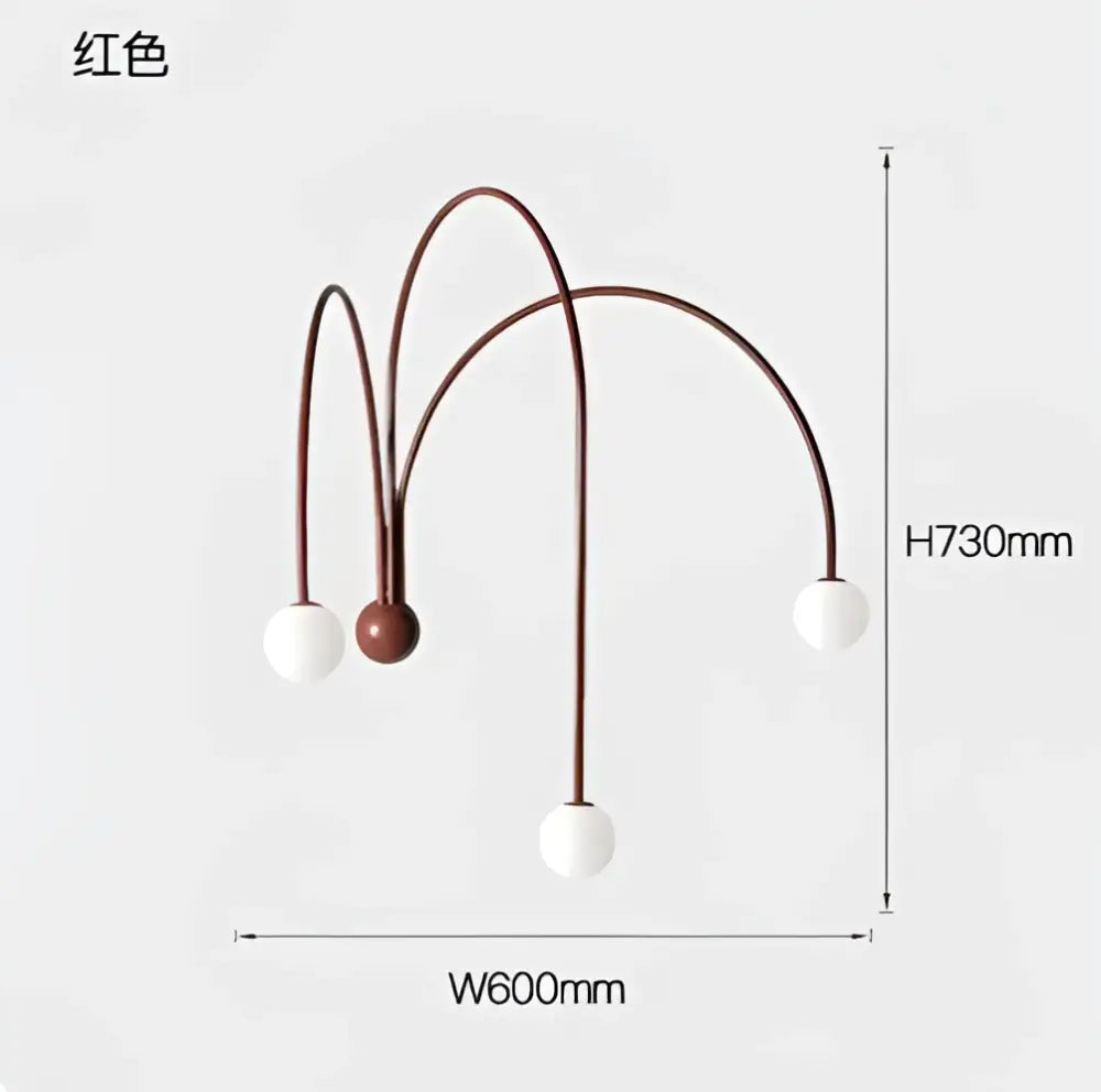 DecorBites™ Nordic Comet Glass Ball Chandelier - Elegant Home Décor