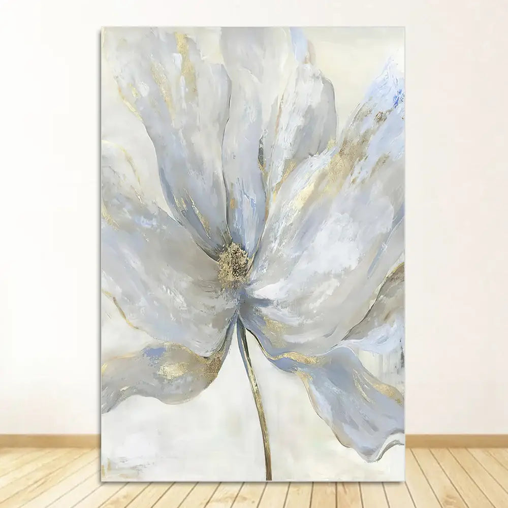DecorBites™ Nordic Flower Abstract Canvas Art Print