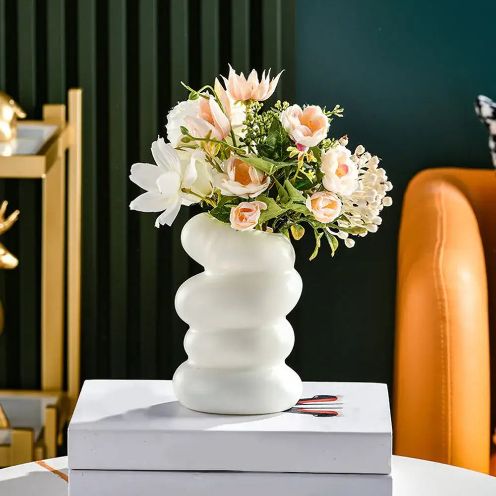 DecorBites™ Nordic Flower Vase - Modern Home Decor
