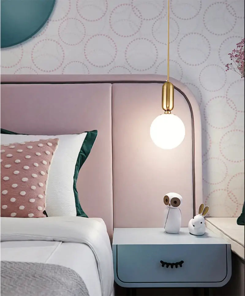 DecorBites™ Nordic Glass Ball Pendant Light - Modern Decor