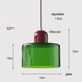 DecorBites™ Nordic Glass Chandelier for Bedroom and Bar