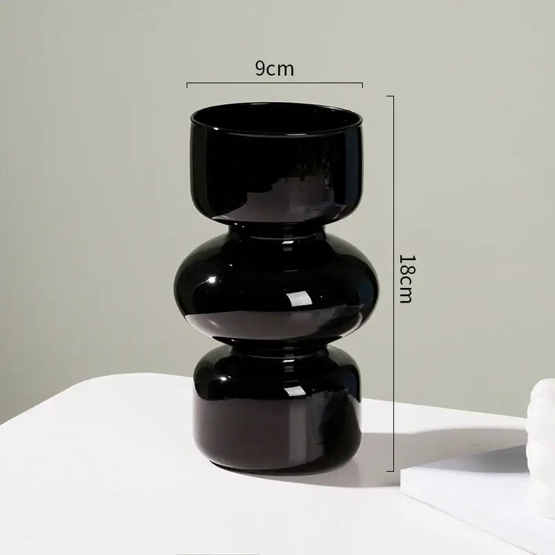 DecorBites™ Nordic Glass Flower Vase Home Decor