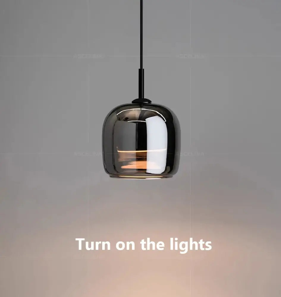 DecorBites™ Nordic Glass LED Pendant Chandelier - Modern, Luxury