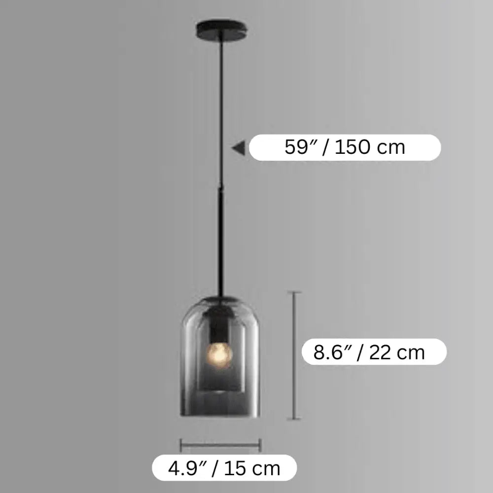 DecorBites™ Nordic Glass Pendant Lighting