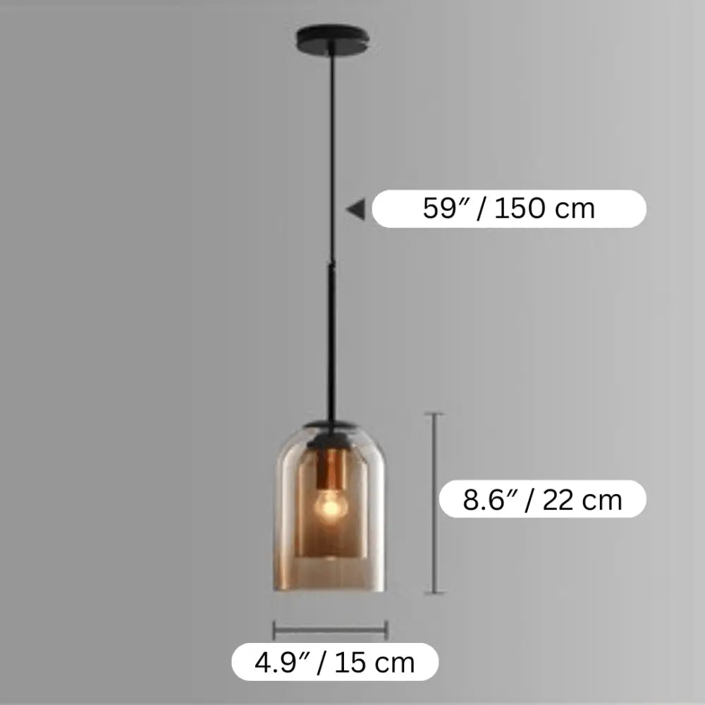 DecorBites™ Nordic Glass Pendant Lighting