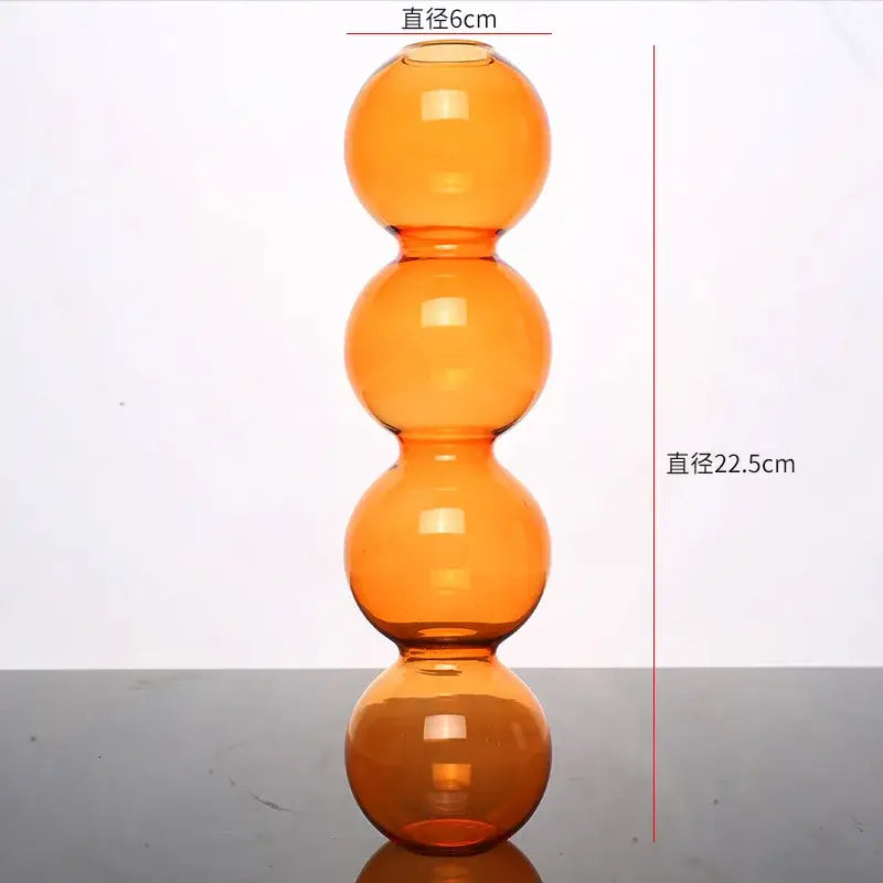 DecorBites™ Nordic Glass Vase - Home Decoration Gift