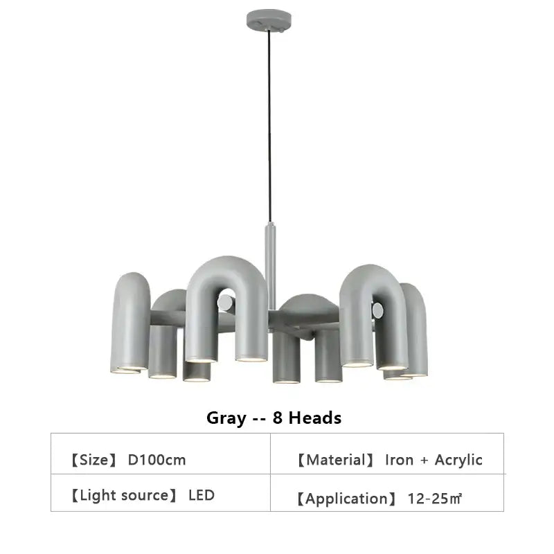 DecorBites™ Nordic LED Ceiling Chandelier for Home Decor