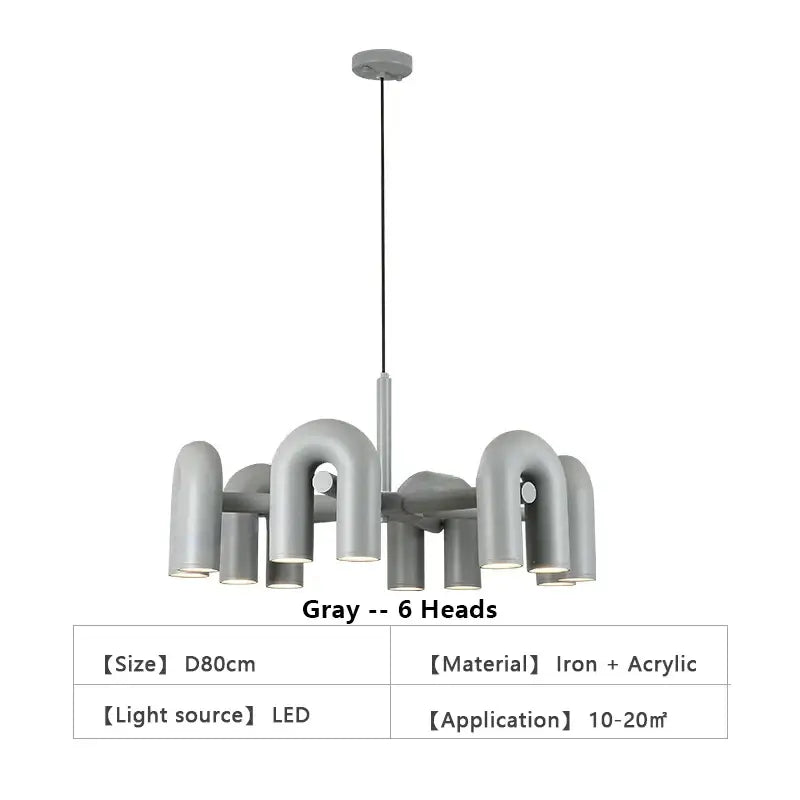 DecorBites™ Nordic LED Ceiling Chandelier for Modern Home