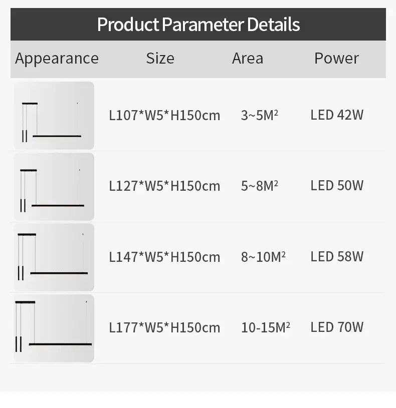 DecorBites™ Nordic LED Chandelier for Home Lighting