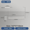 DecorBites™ Nordic LED Chandelier for Home Lighting