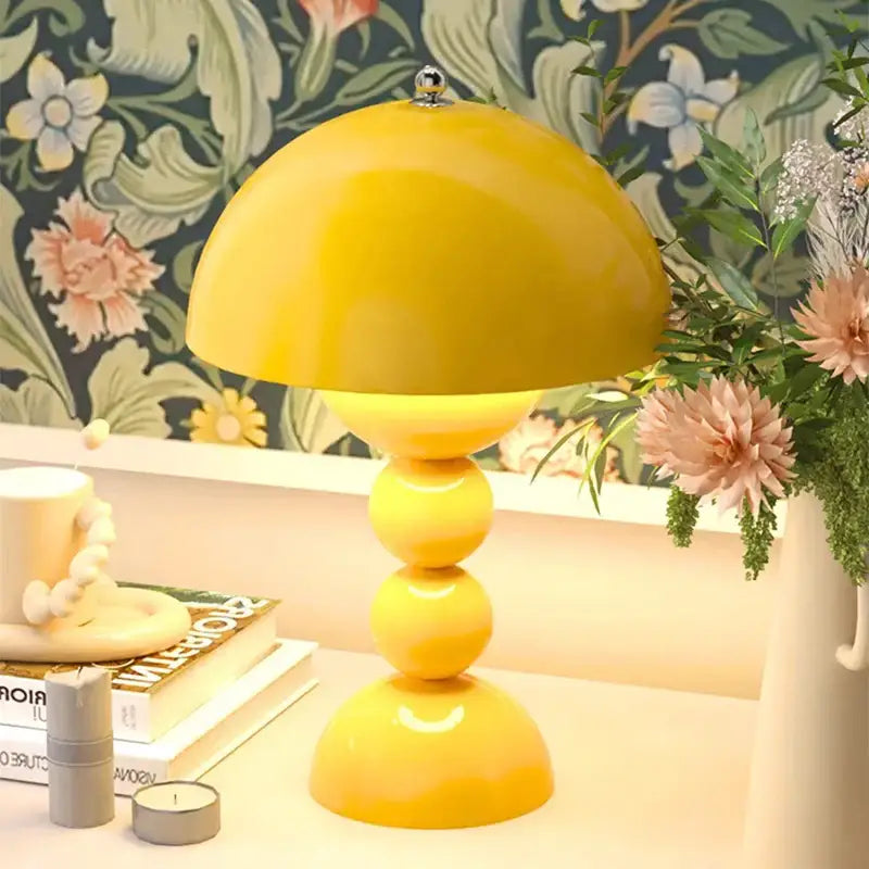 DecorBites™ Nordic LED Flowers Table Lamp USB Dimmable For Home Living Table Bedroom Bedside Room Decoration LED Night Lamps Desk Light