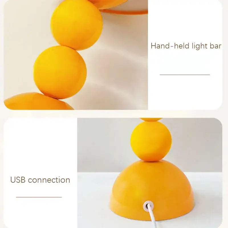 DecorBites™ Nordic LED Flowers Table Lamp USB Dimmable For Home Living Table Bedroom Bedside Room Decoration LED Night Lamps Desk Light