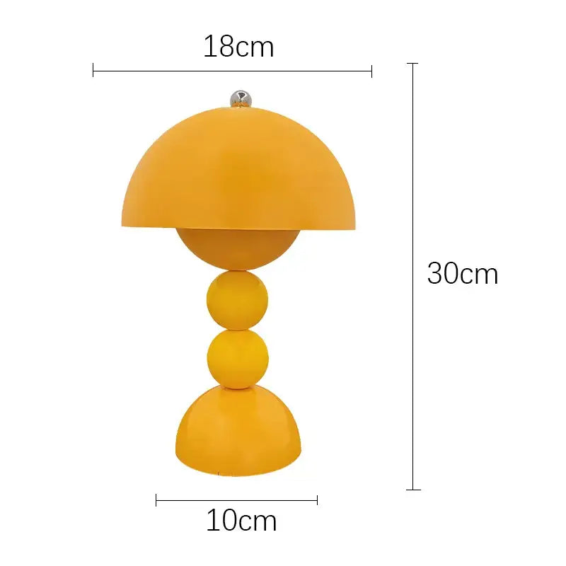 DecorBites™ Nordic LED Flowers Table Lamp USB Dimmable For Home Living Table Bedroom Bedside Room Decoration LED Night Lamps Desk Light