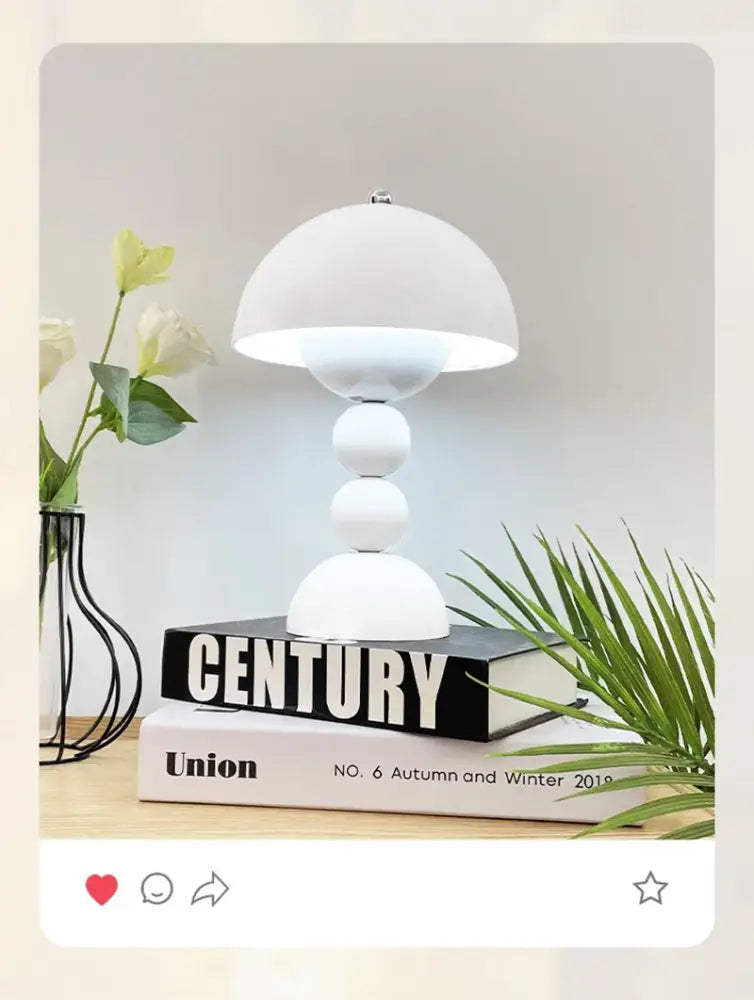 DecorBites™ Nordic LED Flowers Table Lamp USB Dimmable For Home Living Table Bedroom Bedside Room Decoration LED Night Lamps Desk Light