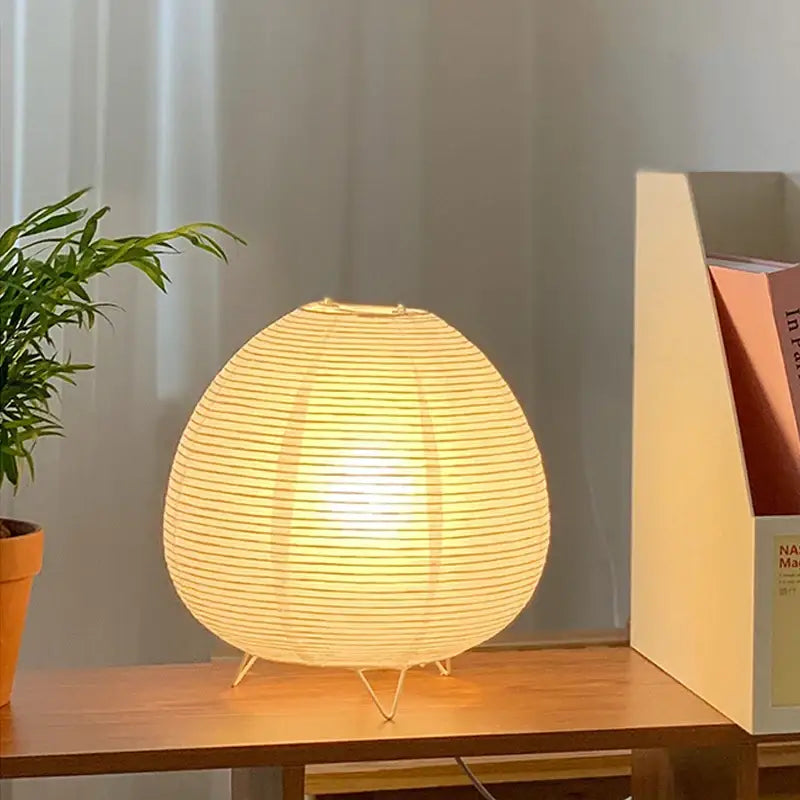 DecorBites™ Nordic LED Table Lamp Interior Lighting Wabi Sabi Style Table Light Bedside Bedroom Living Study Home Decoration Desk Lamps