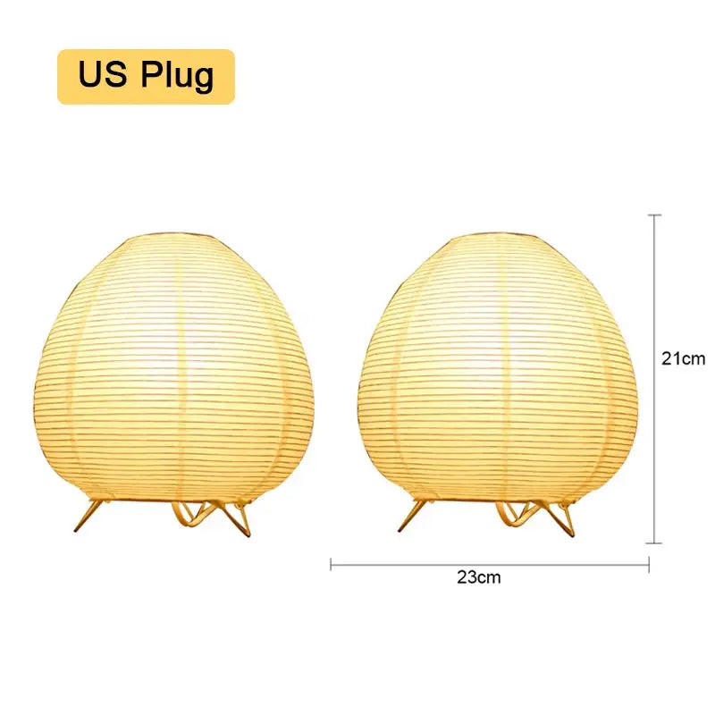 DecorBites™ Nordic LED Table Lamp Interior Lighting Wabi Sabi Style Table Light Bedside Bedroom Living Study Home Decoration Desk Lamps