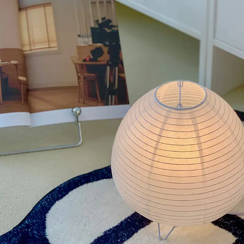 DecorBites™ Nordic LED Table Lamp Interior Lighting Wabi Sabi Style Table Light Bedside Bedroom Living Study Home Decoration Desk Lamps