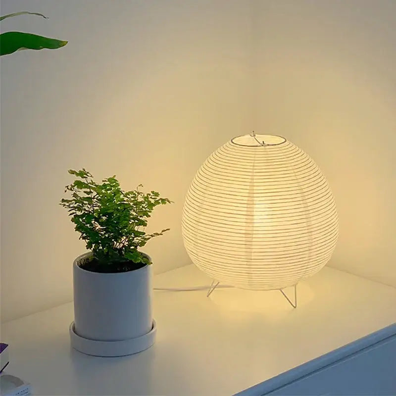 DecorBites™ Nordic LED Table Lamp Interior Lighting Wabi Sabi Style Table Light Bedside Bedroom Living Study Home Decoration Desk Lamps