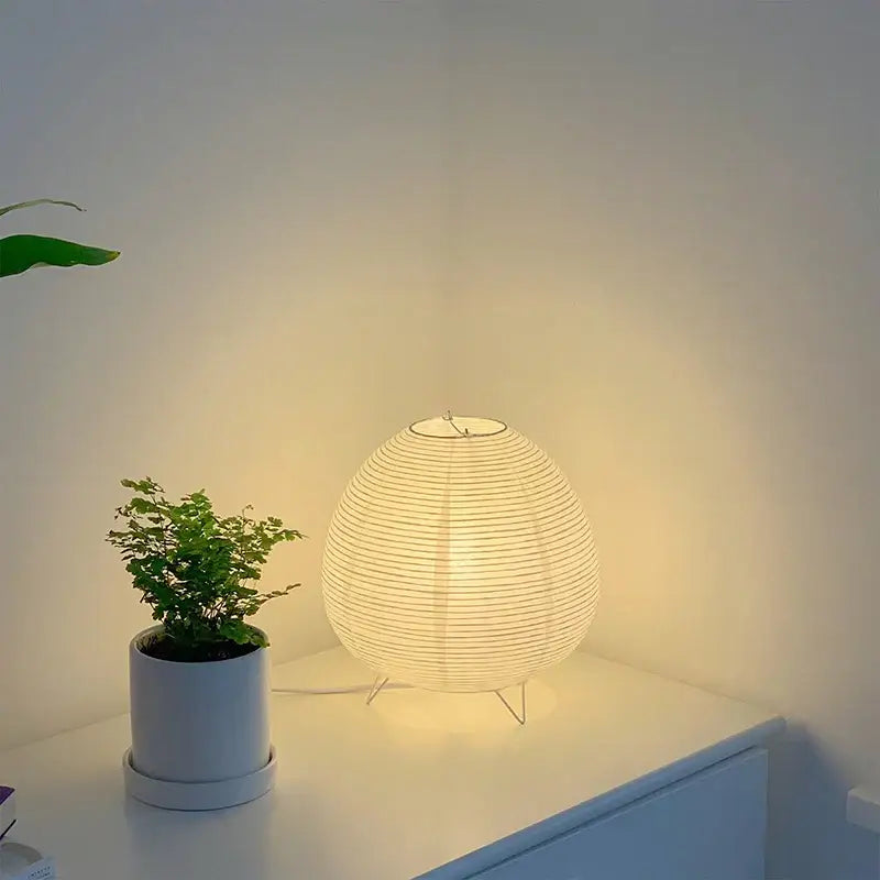 DecorBites™ Nordic LED Table Lamp Interior Lighting Wabi Sabi Style Table Light Bedside Bedroom Living Study Home Decoration Desk Lamps