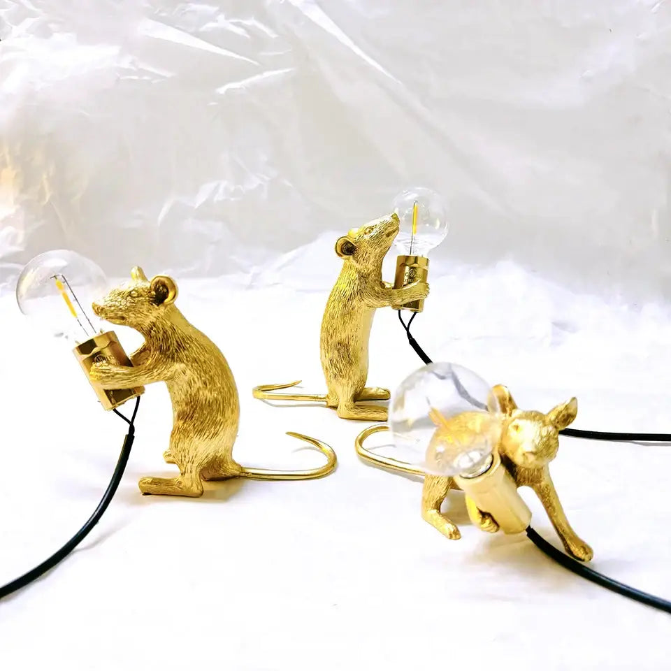 DecorBites™ Nordic Mouse LED Table Lamp