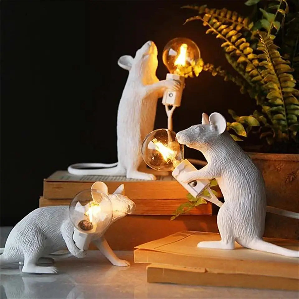 DecorBites™ Nordic Mouse LED Table Lamp