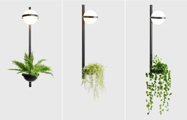 DecorBites™ Nordic Planter Light Sconce