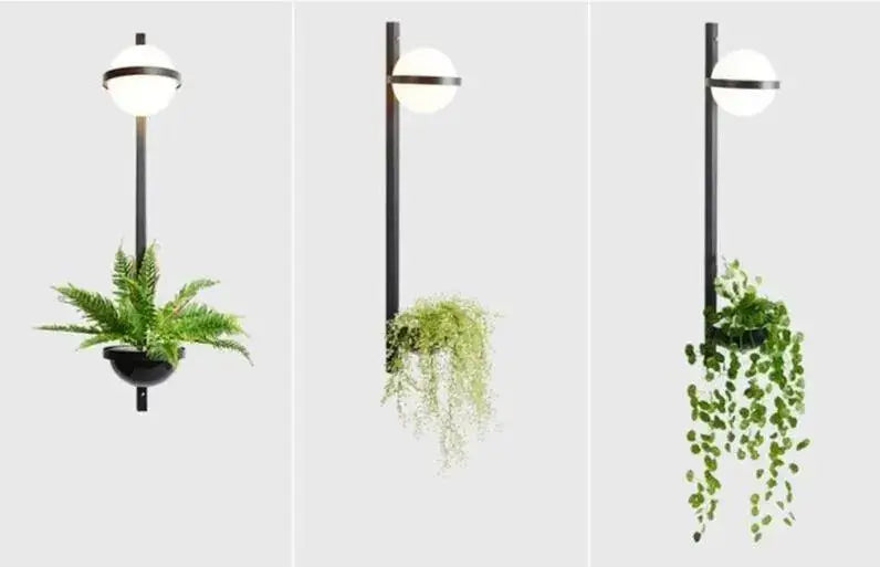 وحدة إضاءة جدارية DecorBites™ Nordic Planter