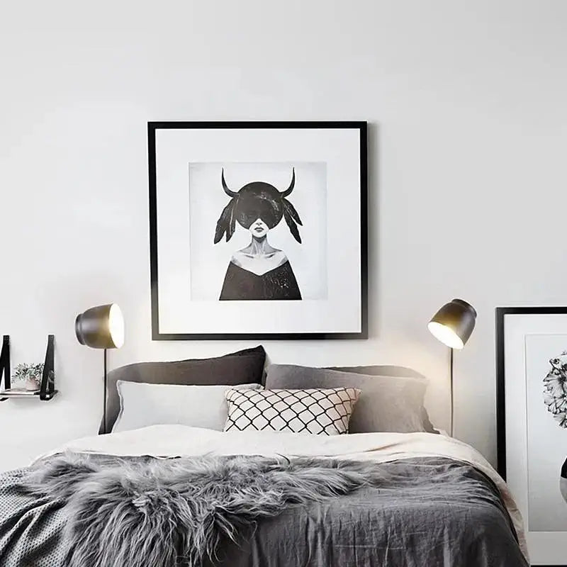 DecorBites™ Nordic Plug in Wall Sconce