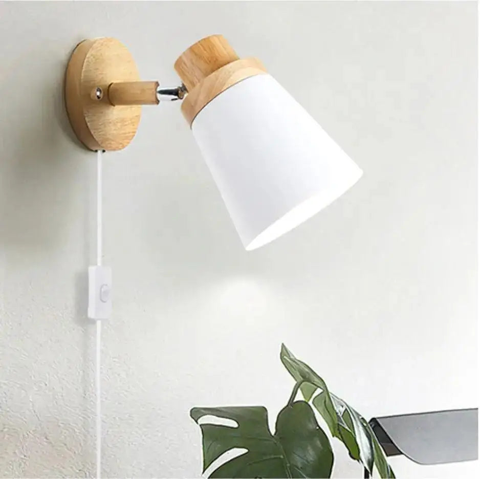 DecorBites™ Nordic Plug In Wall Sconce