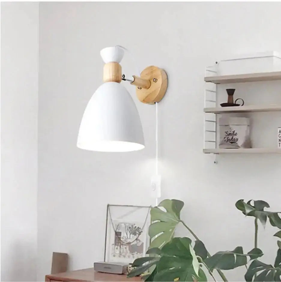 DecorBites™ Nordic Plug In Wall Sconce