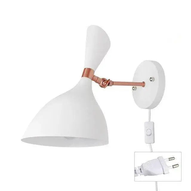 DecorBites™ Nordic Plug-In Wall Sconce