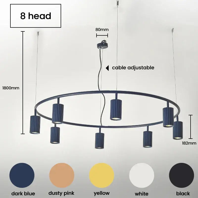 DecorBites™ Nordic Rotatable Chandelier for Dining & Kitchen