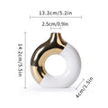 DecorBites™ Nordic Style Circle Vase for Flower Arrangement