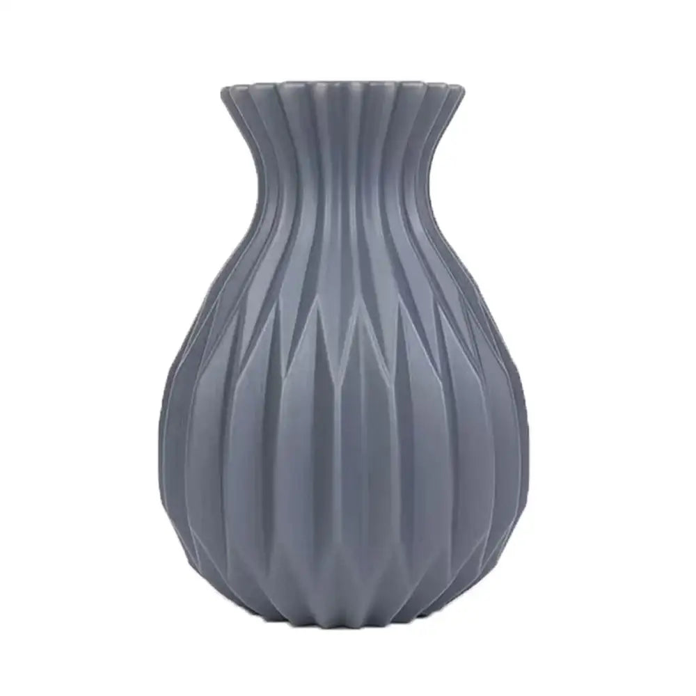 DecorBites™ Nordic Style Plastic Flower Vase for Home Decor