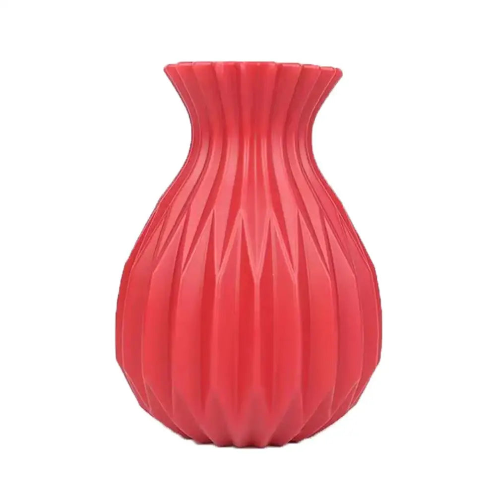 DecorBites™ Nordic Style Plastic Flower Vase for Home Decor