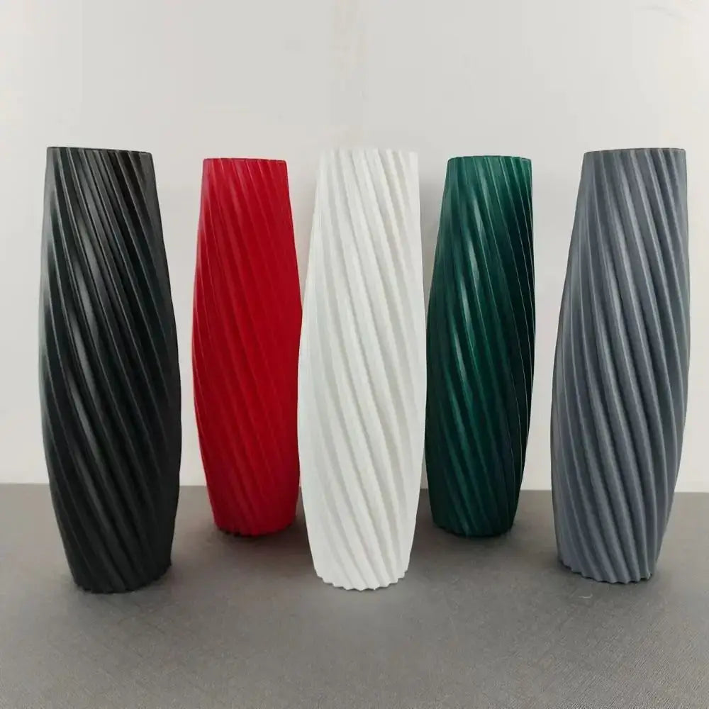 DecorBites™ Nordic style Plastic Flower Vase - Home Decor