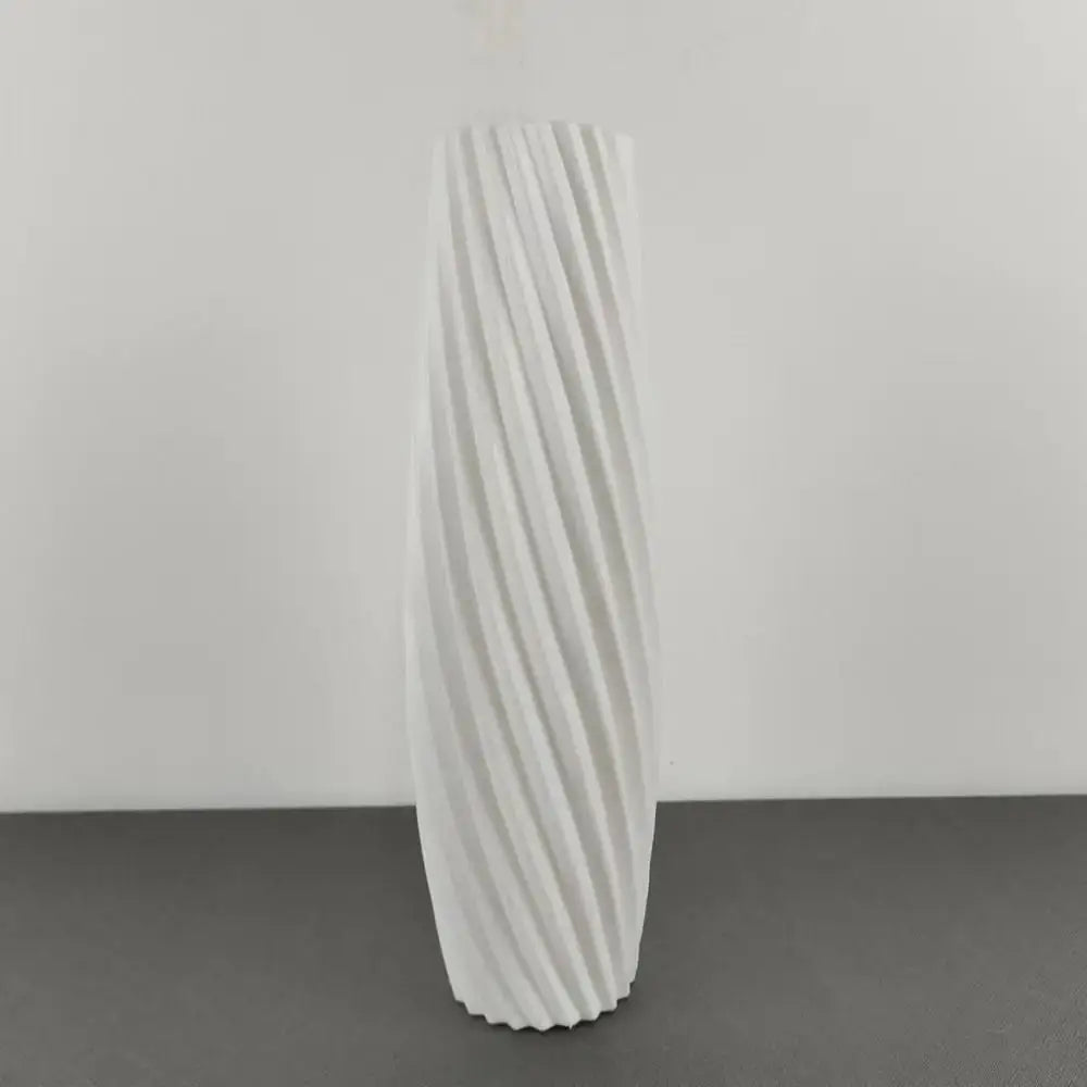 DecorBites™ Nordic style Plastic Flower Vase - Home Decor