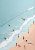 DecorBites™ Nordic Summer Wall Art Prints for Living Room