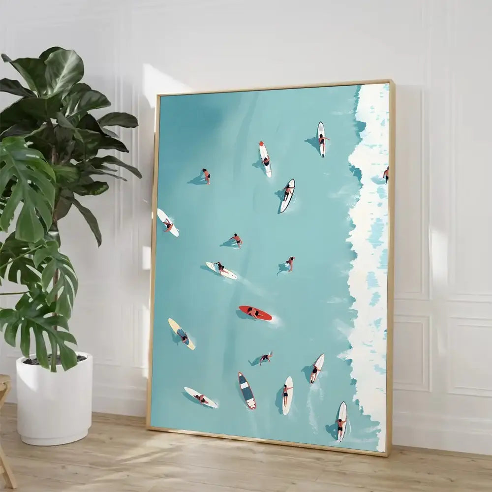 DecorBites™ Nordic Summer Wall Art Prints for Living Room
